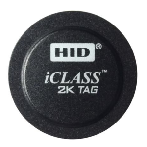 HID 2060 iCLASS (13.56MHz) 2k Tag - Self Adhesive Disc