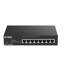 DLK-DGS-1100-08PLV2 D-Link 8-Port Gigabit Smart Managed Switch with 4 PoE+ Ports