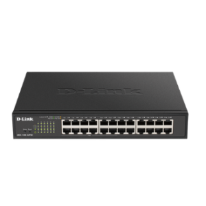 DLK-DGS-1100-24PV2 D-Link 24 Port Gigabit EasySmart PoE Switch with 12 PoE+ ports