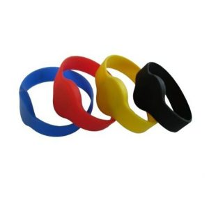 i-Smart Mifare (13.56MHz) 1k - Wristband Black Silicon 65mm diameter