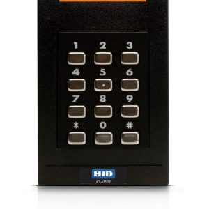 HID iCLASS SE (13.56MHz) RK40 Reader with Keypad (Wiegand)