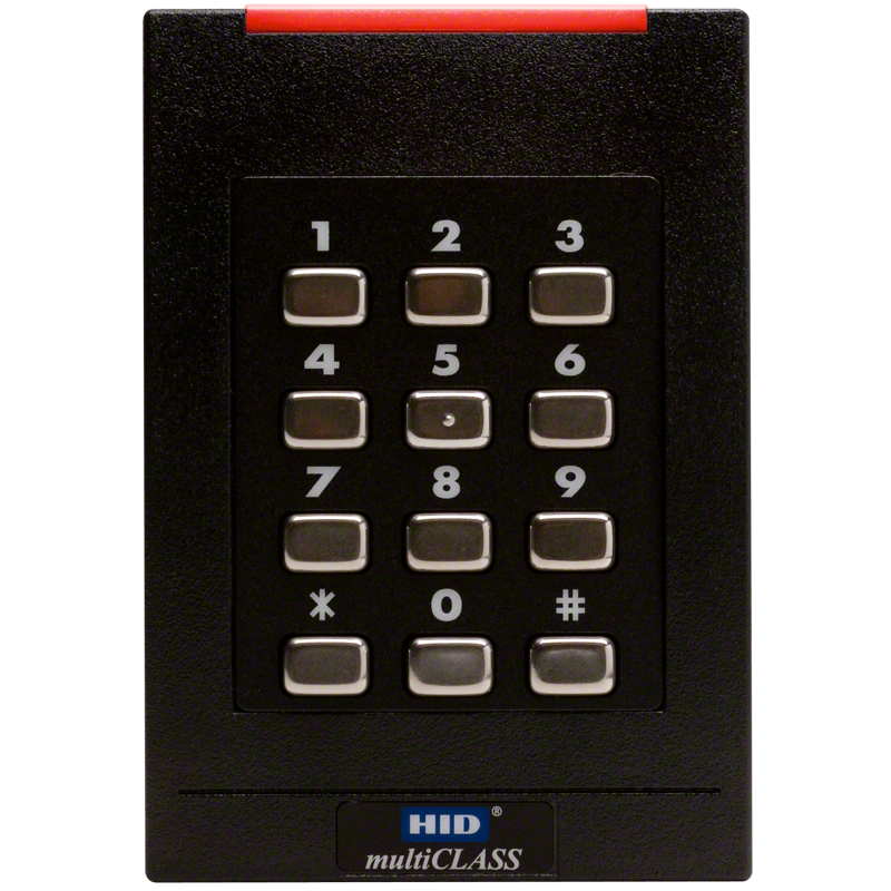 HID multiCLASS SE RPK40 Multi-technology Smartcard Reader Wall Switch Keypad Custom