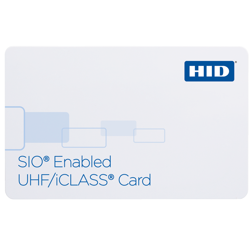 HID 601X SIO Enabled UHF/iCLASS Smart Card