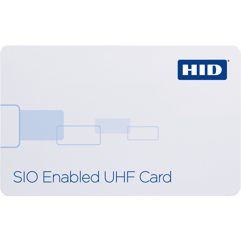 HID iCLASS SE 600x SIO Enabled UHF Card. Ultra high frequency solution for parking and gate control