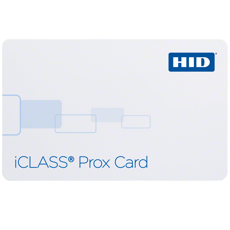 HID 2020 Combo Card - iCLASS (13.56MHz) 2k and Prox (125kHz) - ISO (PVC)
