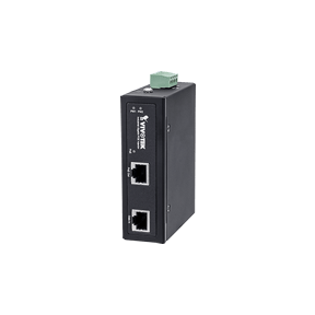 VIVOTEK PoE Industrial Switch – Industrial Gigabit 30W PoE Injector