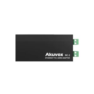 AKV-NC-2 - Akuvox 2-wire to IP converter - Long Range Transmission, 48V DC