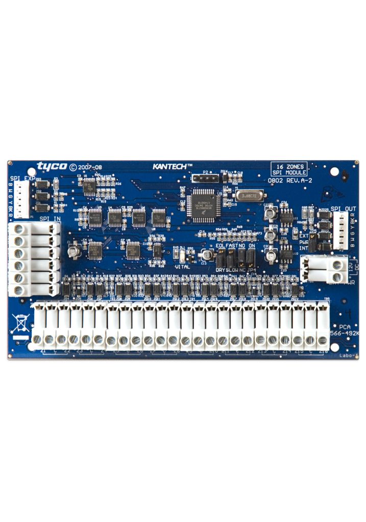 Kantech KT-400 expansion module 16-zone input with SPI cable - ISCS