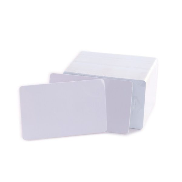 HID Ultra White Adhesive Paper Backed 10 Mil PVC Cards CR79