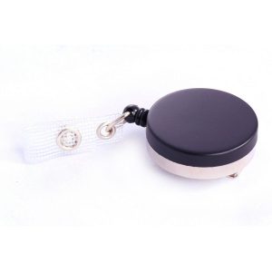Heavy Duty Metal Retractable Reel with Belt Clip & Strap Clip