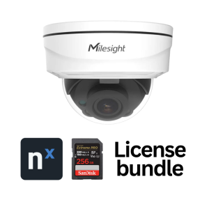 Milesight KIT C5372-NX-256GB OpenVision Embedded Dome Camera Bundle