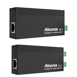 AKUVOX AKV-2WAK Ethernet to 2-Wire Adaptor Kit