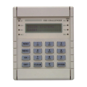 ARI-TC-TS0801 Tecom Challenger Keypad,8 Area - Legacy Product