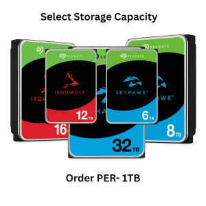 Seagate Hard Disk Drives- Order Per 1TB of Storage.