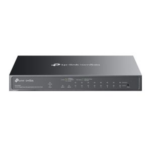 TP-TL-ES210GMP TP-Link Omada 10-Port Gigabit Managed Switch w/8-Port PoE+ Port